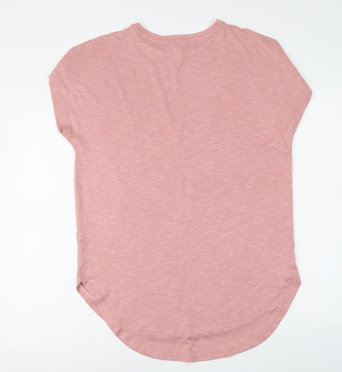 Papaya Womens Pink Viscose Tunic Blouse Size 12 Round Neck