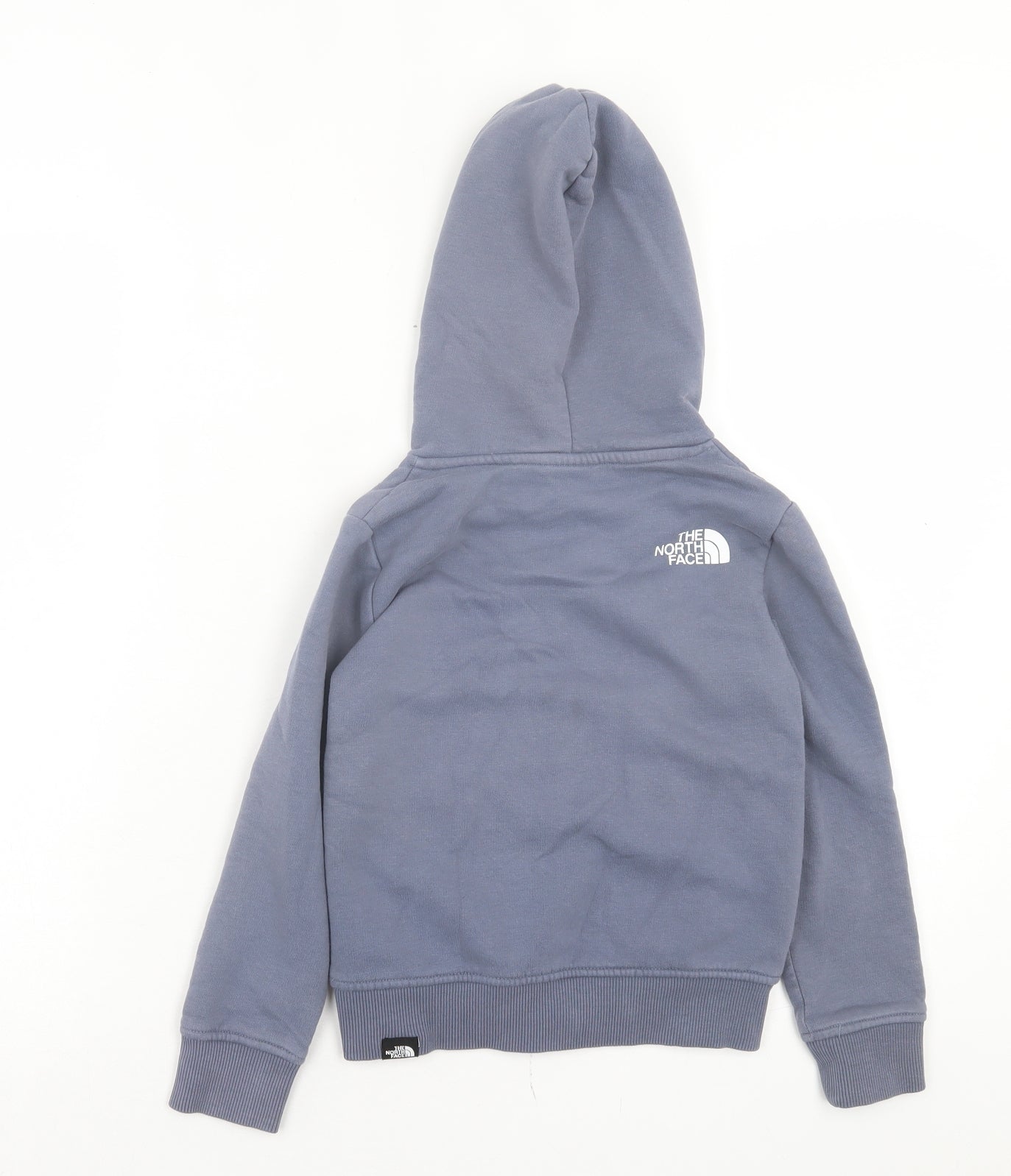 The North Face Boys Grey Cotton Pullover Hoodie Size 6 Years Pullover