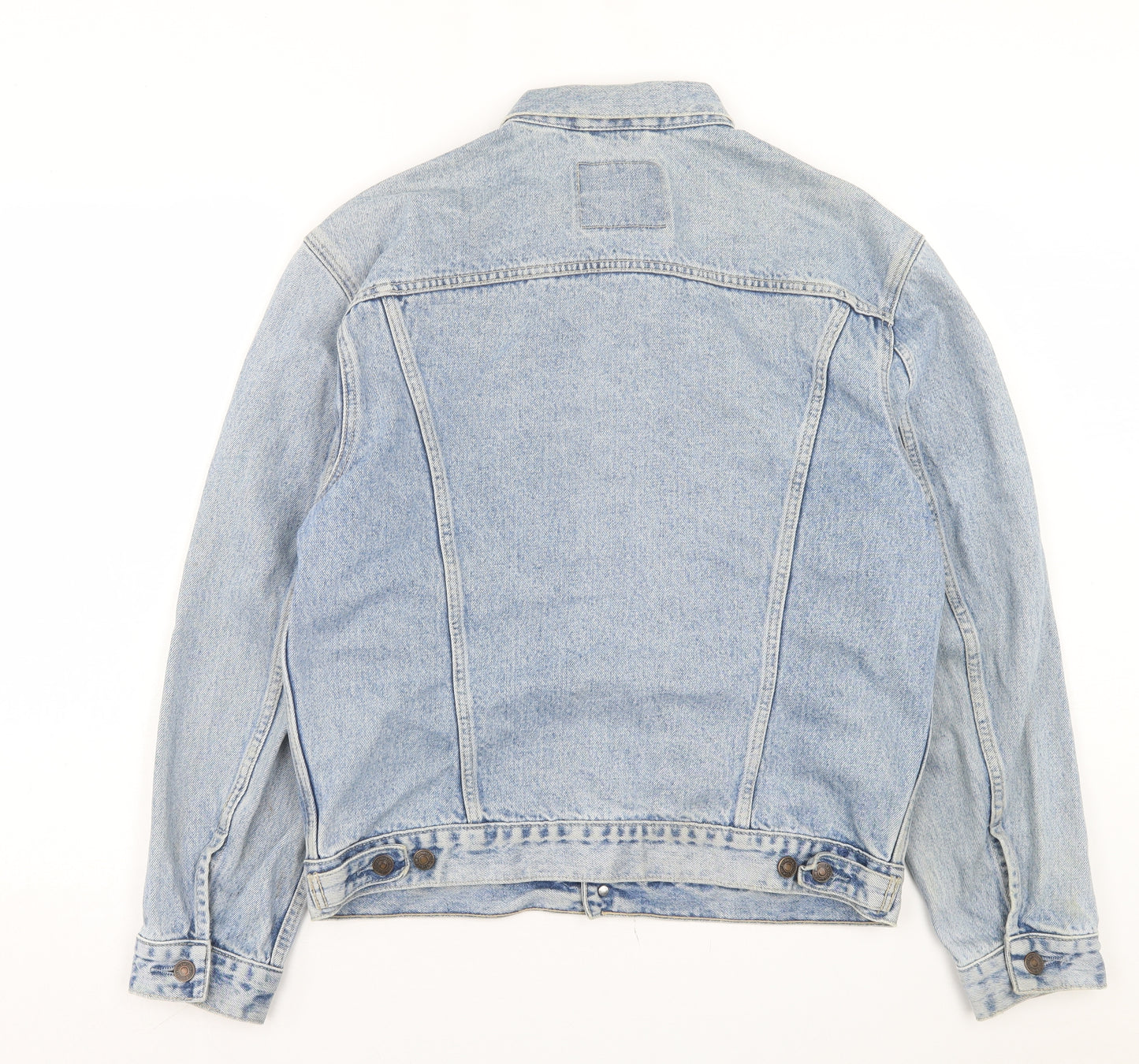 Signature by Levi Strauss & Co. Mens Blue Jacket Size L Button