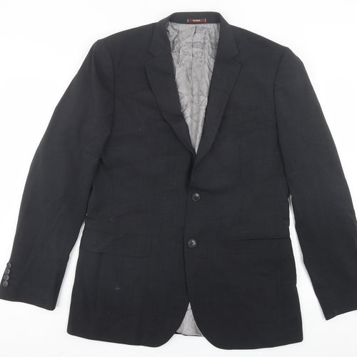 Raymond Mens Grey Wool Jacket Suit Jacket Size 40