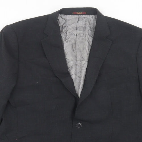 Raymond Mens Grey Wool Jacket Suit Jacket Size 40