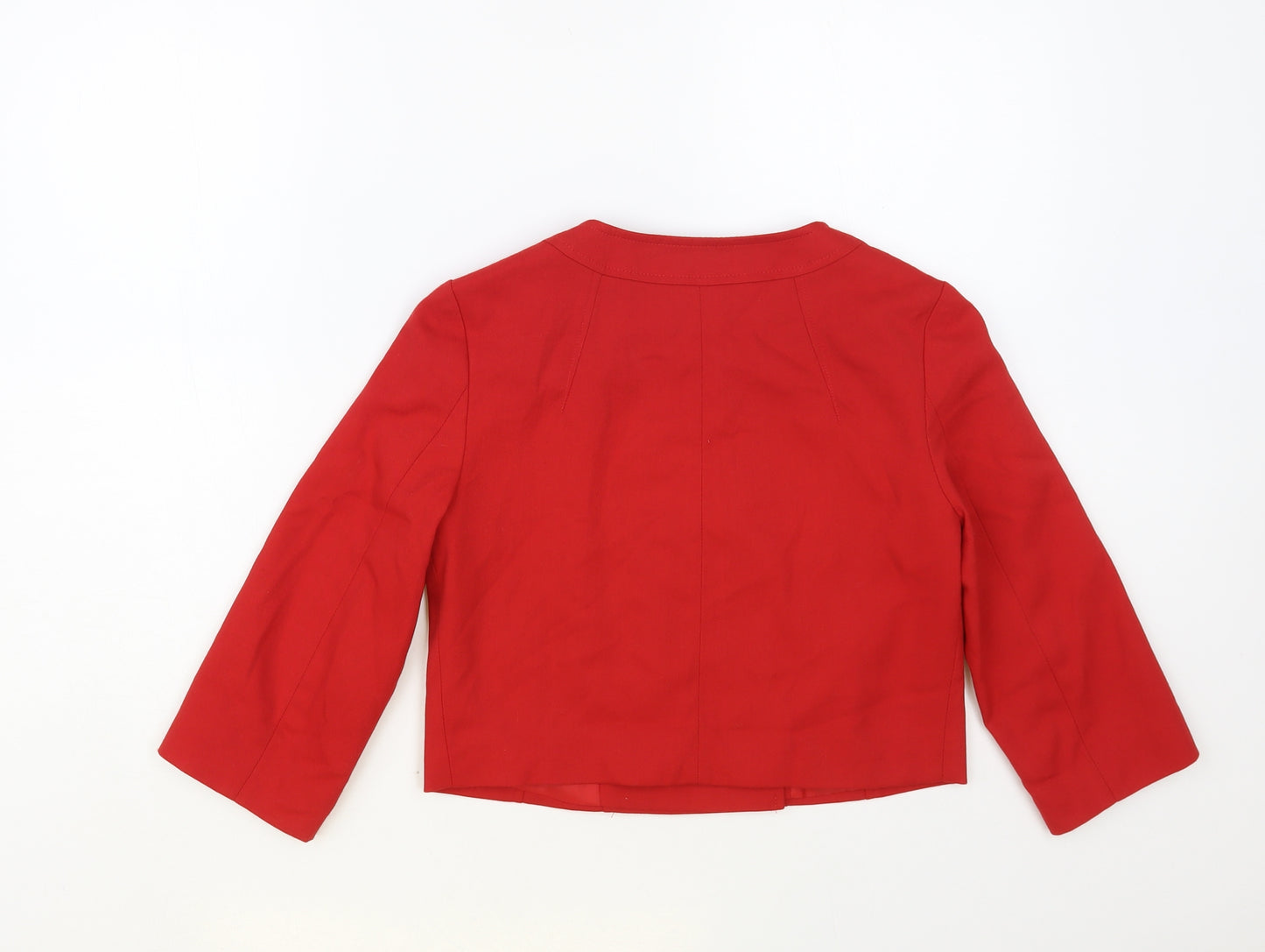 Atmosphere Womens Red Jacket Blazer Size 8 Button