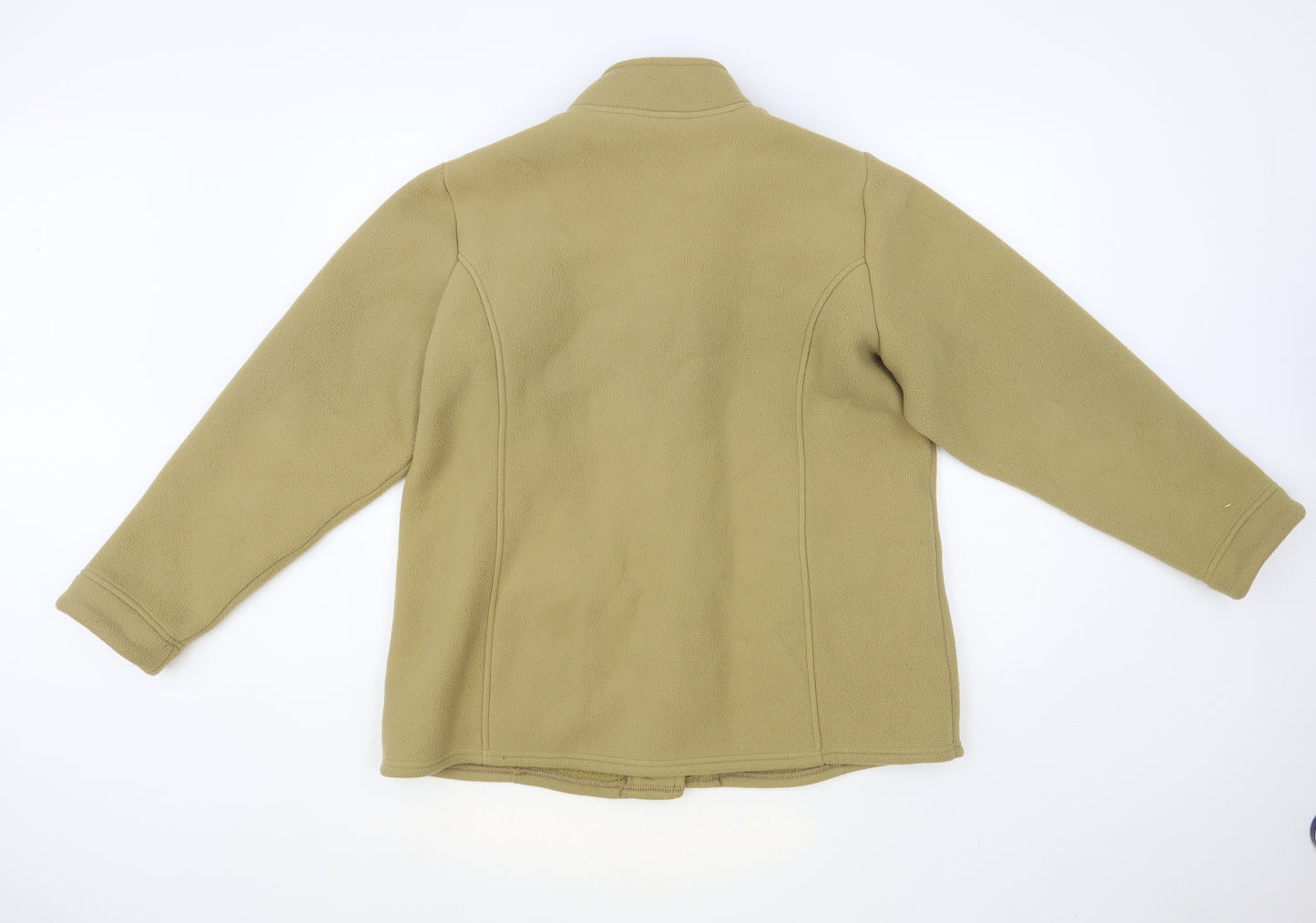 Marks and Spencer Womens Beige Jacket Size 18 Button