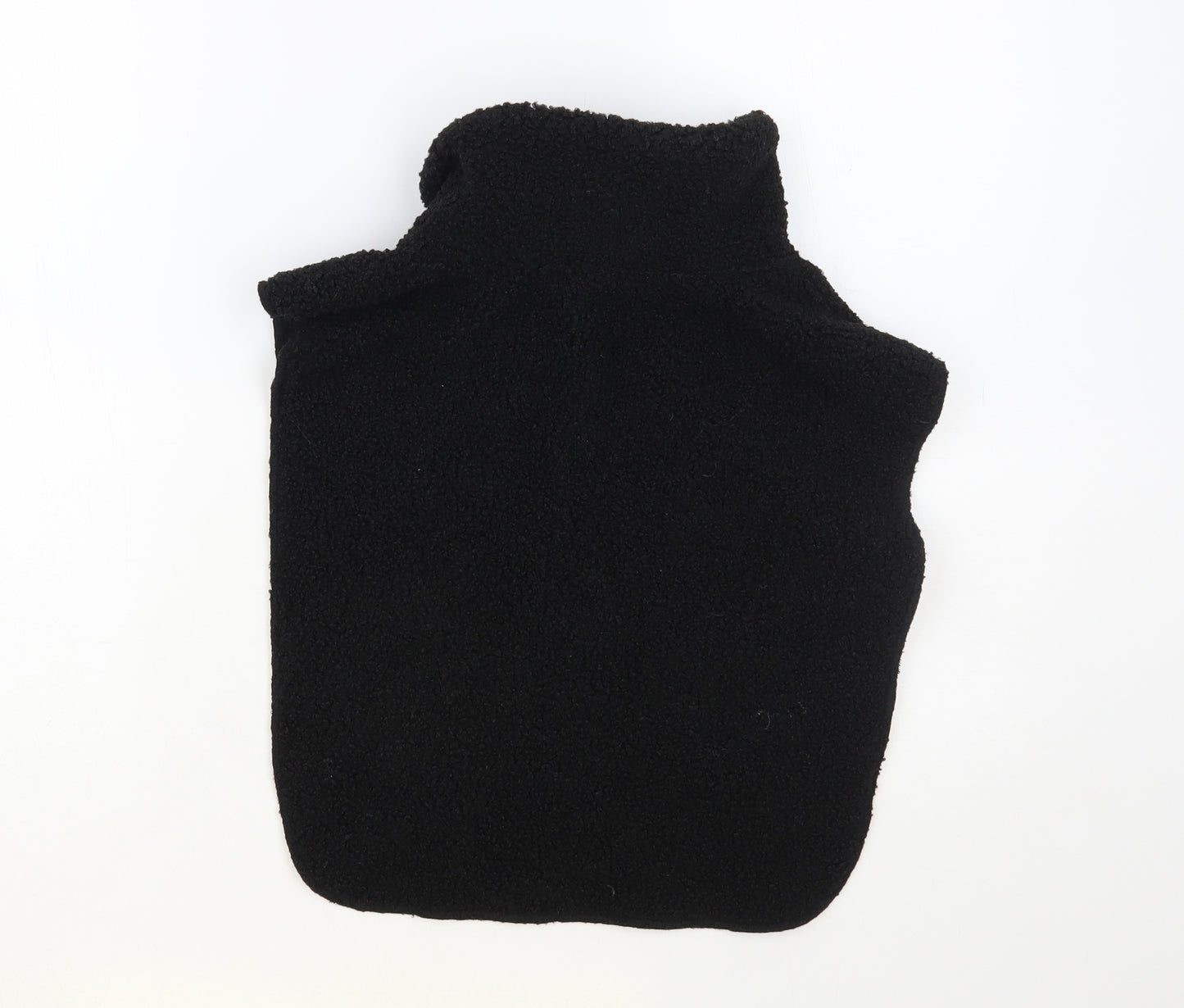Primark Womens Black Gilet Poncho One Size Zip
