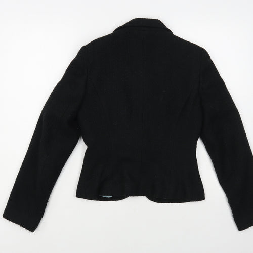 Dorothy Perkins Womens Black Jacket Blazer Size 8 Button