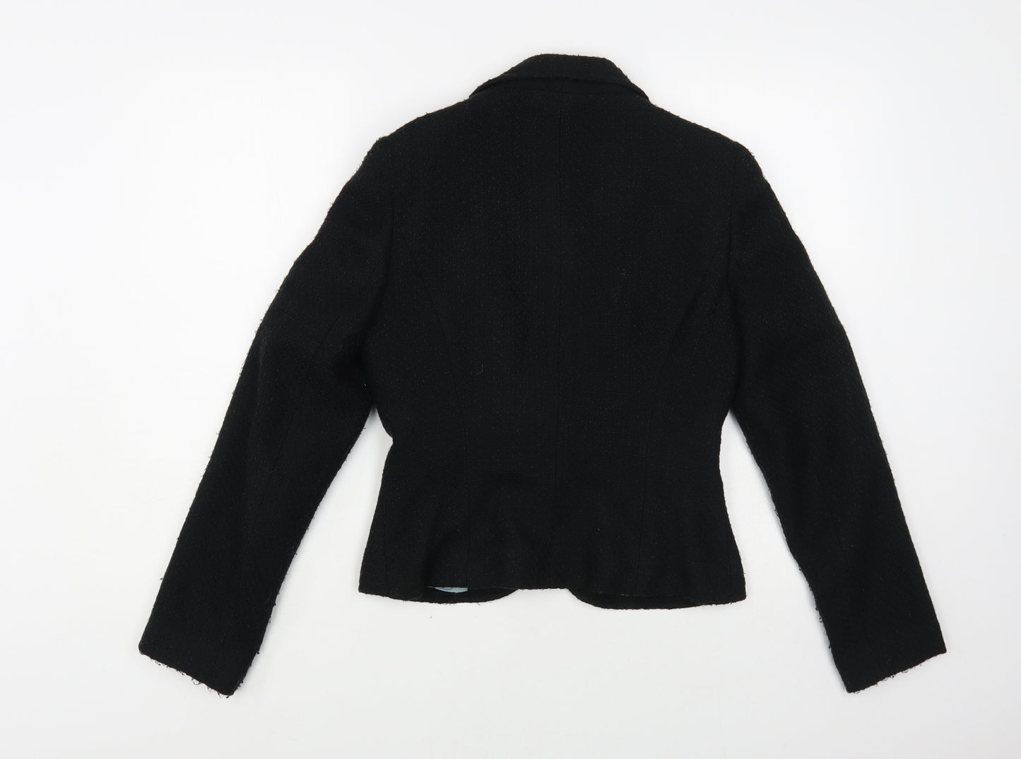 Dorothy Perkins Womens Black Jacket Blazer Size 8 Button