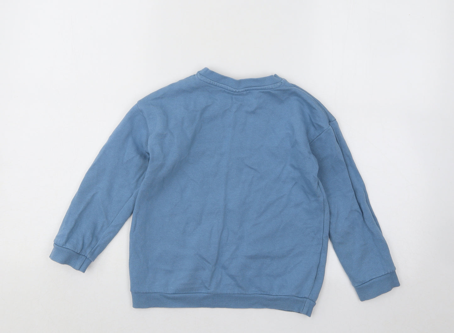 George Girls Blue Cotton Pullover Sweatshirt Size 4-5 Years Pullover - Peppa Pig