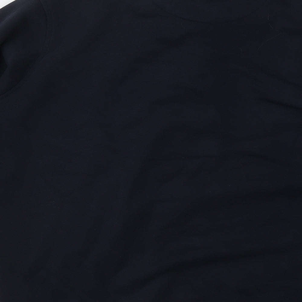 EWM Mens Blue Cotton Pullover Sweatshirt Size M