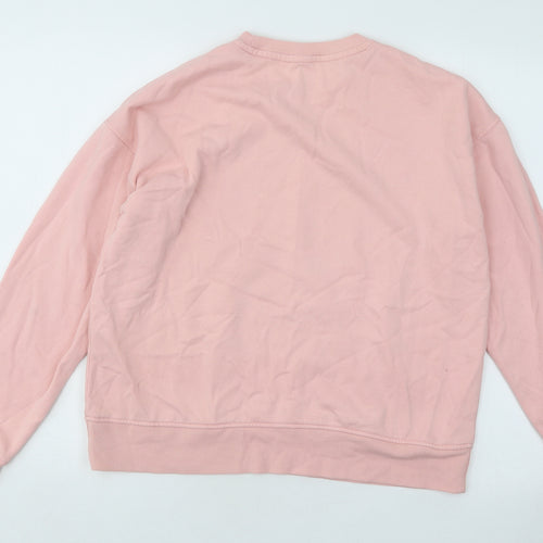 Primark Womens Pink Cotton Pullover Sweatshirt Size 6 Pullover - Colorado
