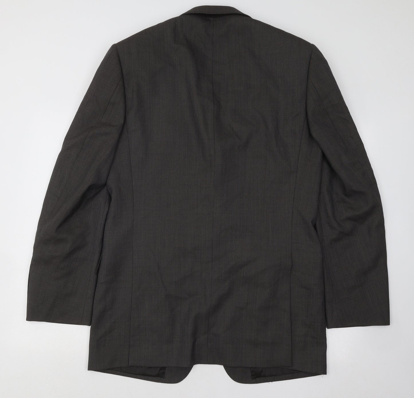 Marks and Spencer Mens Brown Polyester Jacket Suit Jacket Size 40
