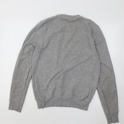 River Island Mens Grey Cotton Pullover Sweatshirt Size S - Sailors Sin