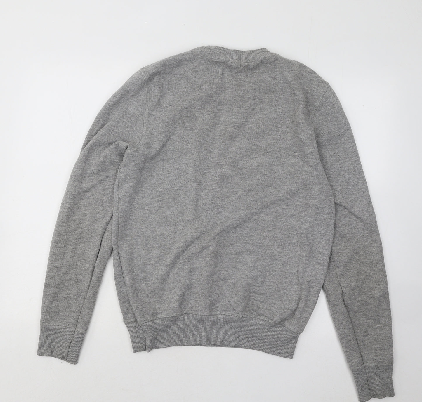 River Island Mens Grey Cotton Pullover Sweatshirt Size S - Sailors Sin