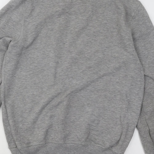 River Island Mens Grey Cotton Pullover Sweatshirt Size S - Sailors Sin