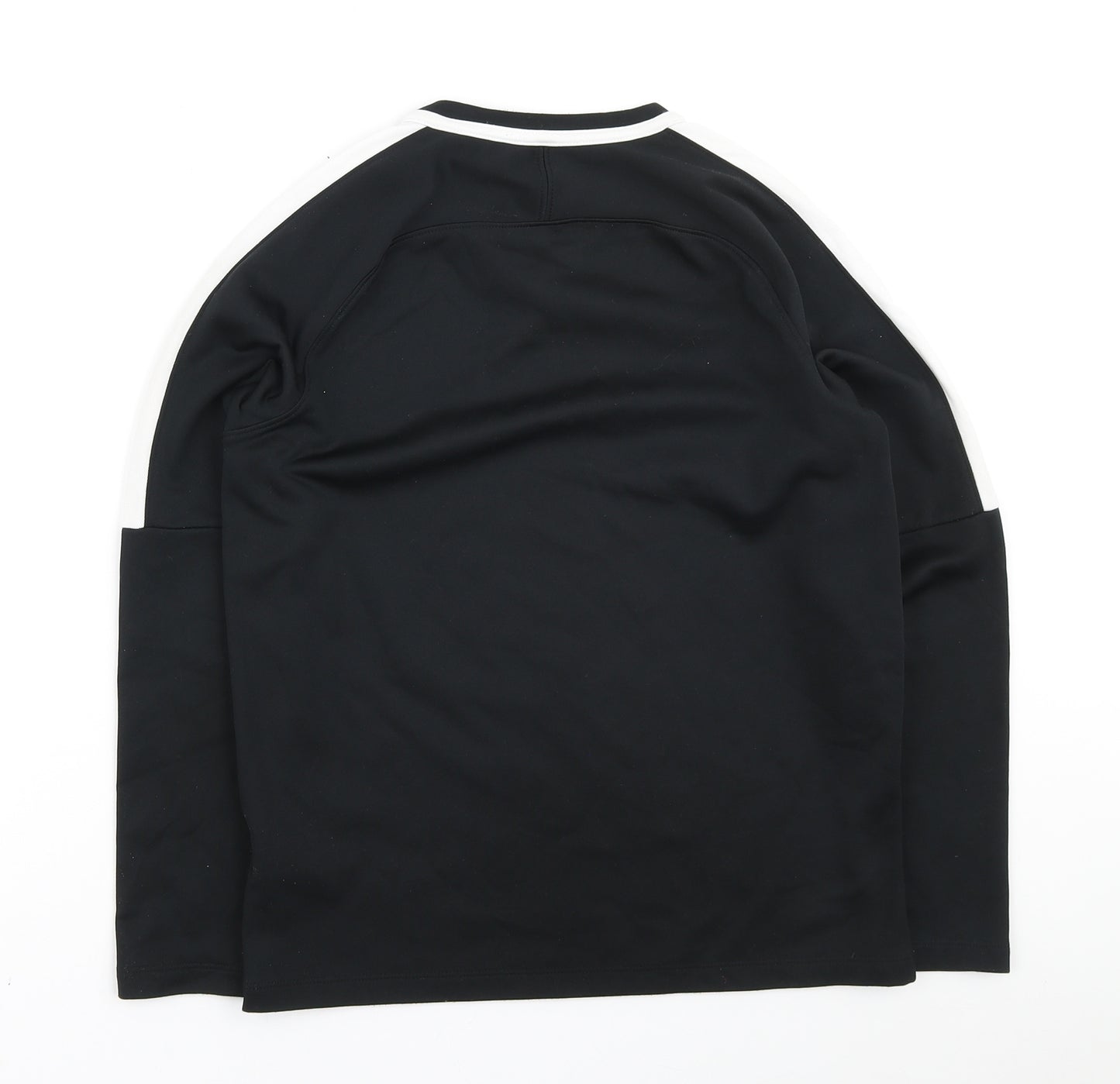 Nike Boys Black Polyester Pullover Sweatshirt Size 12-13 Years - Unisex