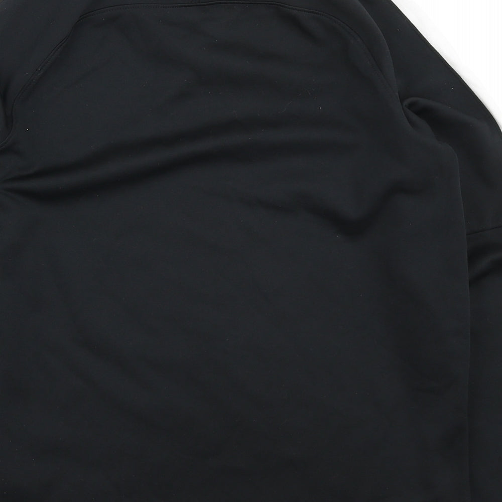 Nike Boys Black Polyester Pullover Sweatshirt Size 12-13 Years - Unisex