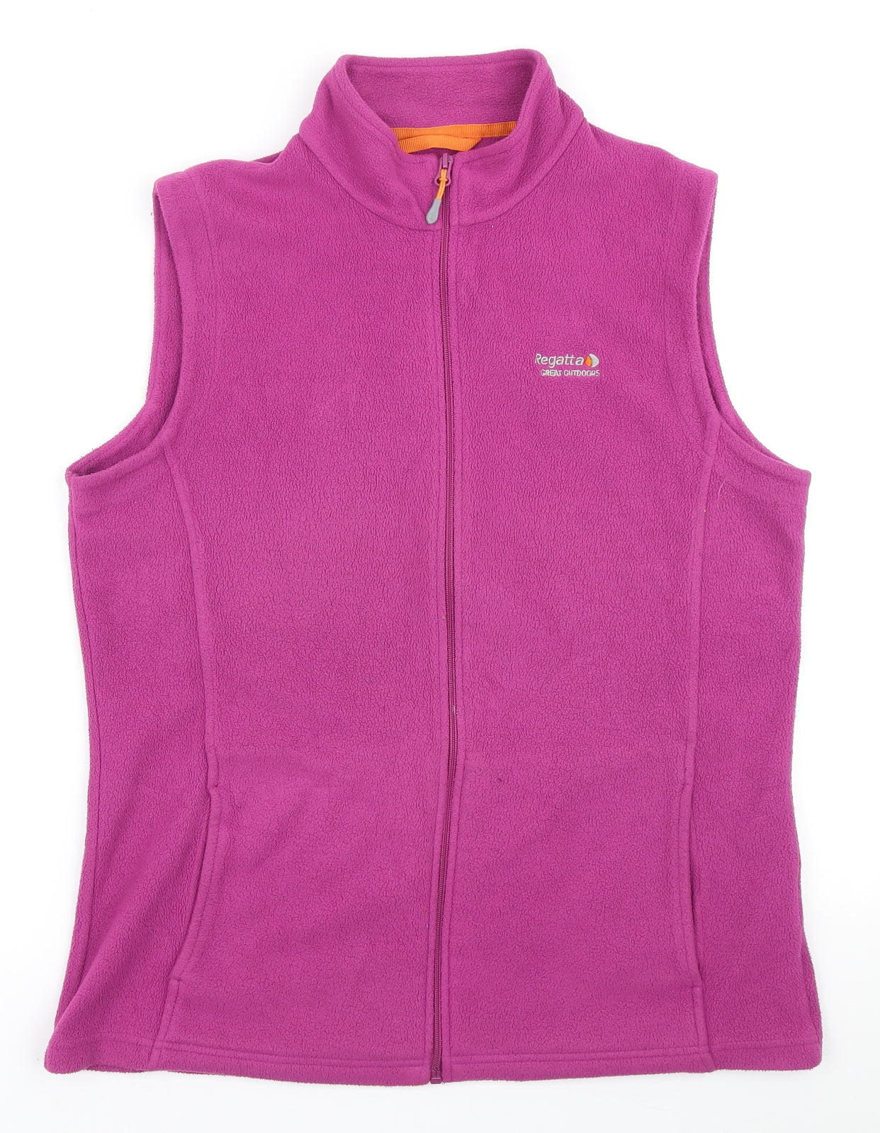 Regatta Womens Purple Polyester Full Zip Sweatshirt Size 14 Zip - Gilet