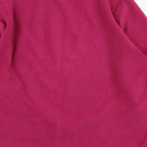 Design Essentials Womens Pink Polyester Pullover Sweatshirt Size XL