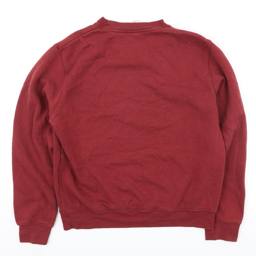 Roly Womens Red Polyester Pullover Sweatshirt Size M - Compostela University