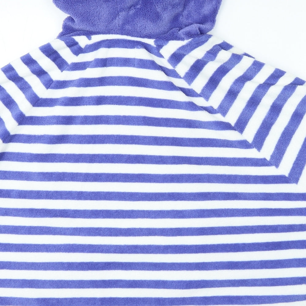Love to Lounge Womens Purple Striped Polyester Top One Piece One Size - Owl