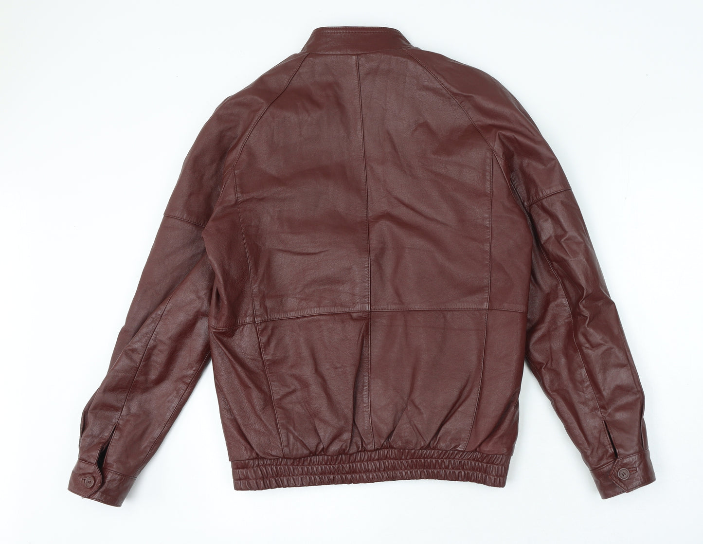 Nico Mens Red Bomber Jacket Jacket Size 36 Zip