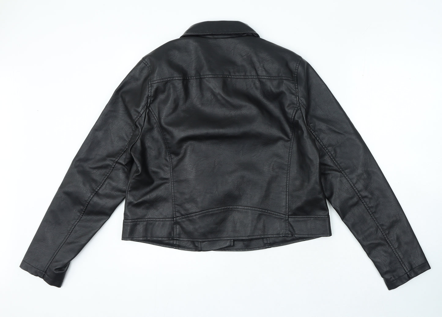 Primark Womens Black Jacket Size 16 Zip