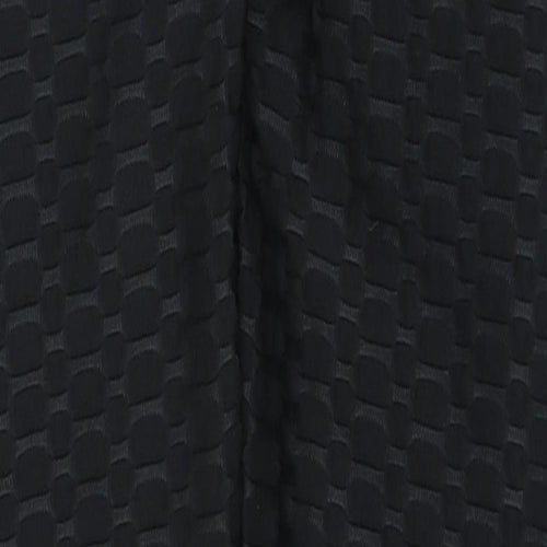 Miso Womens Black Polyester Jogger Leggings Size 10 L27 in