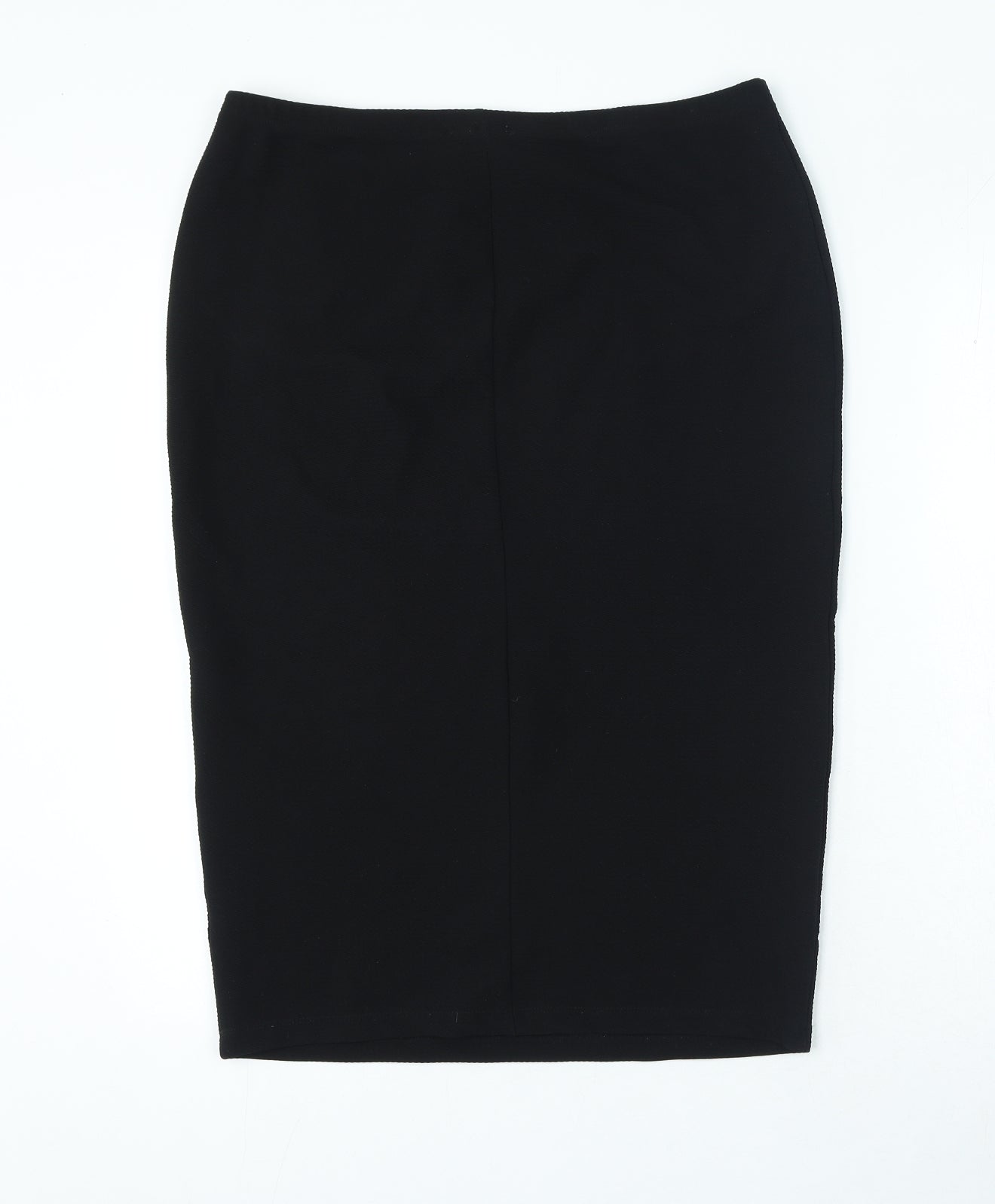 Papaya Womens Black Polyester Straight & Pencil Skirt Size 16