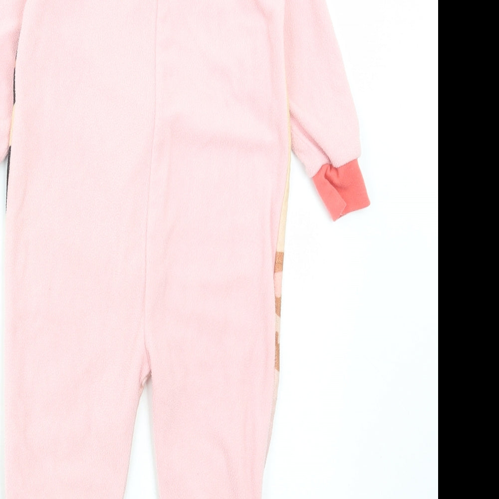 Bing Girls Multicoloured Solid Polyester Capri One Piece Size 3-4 Years Zip - Bing