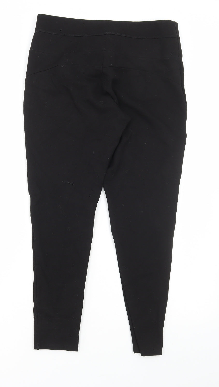 F&F Womens Black Viscose Jegging Leggings Size 14 L30 in