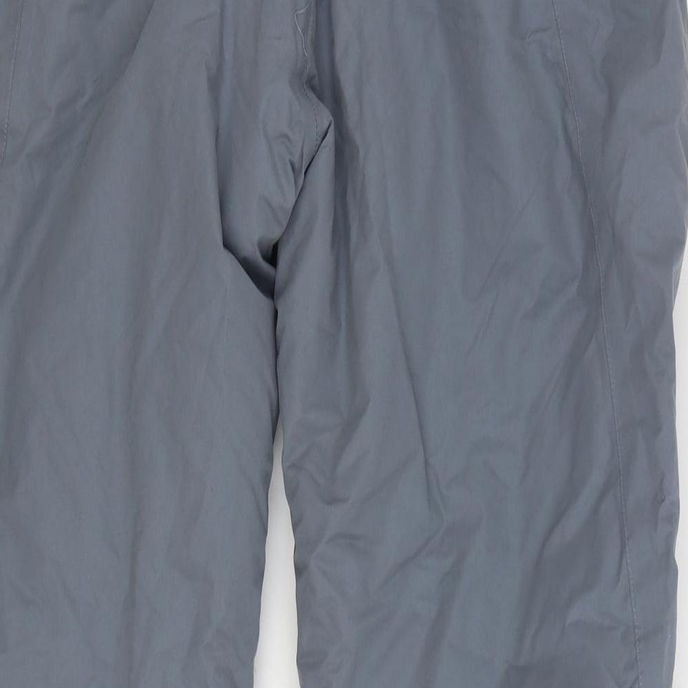 Icepeak Womens Grey Polyester Snow Pants Trousers Size 20 L31 in Regular Zip