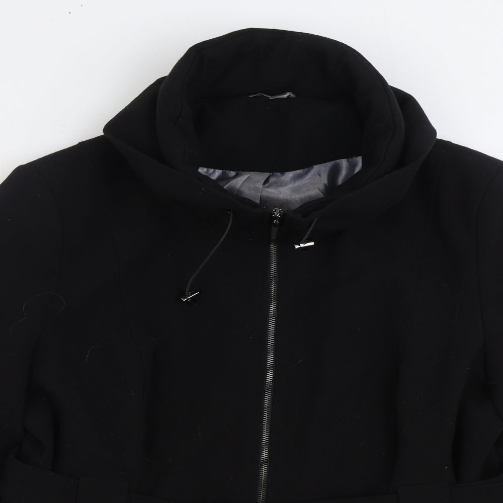 Principles Womens Black Jacket Size 18 Zip
