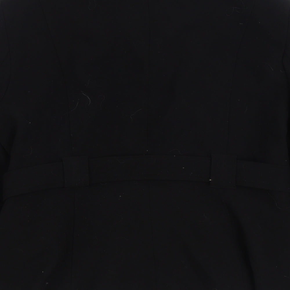 Principles Womens Black Jacket Size 18 Zip