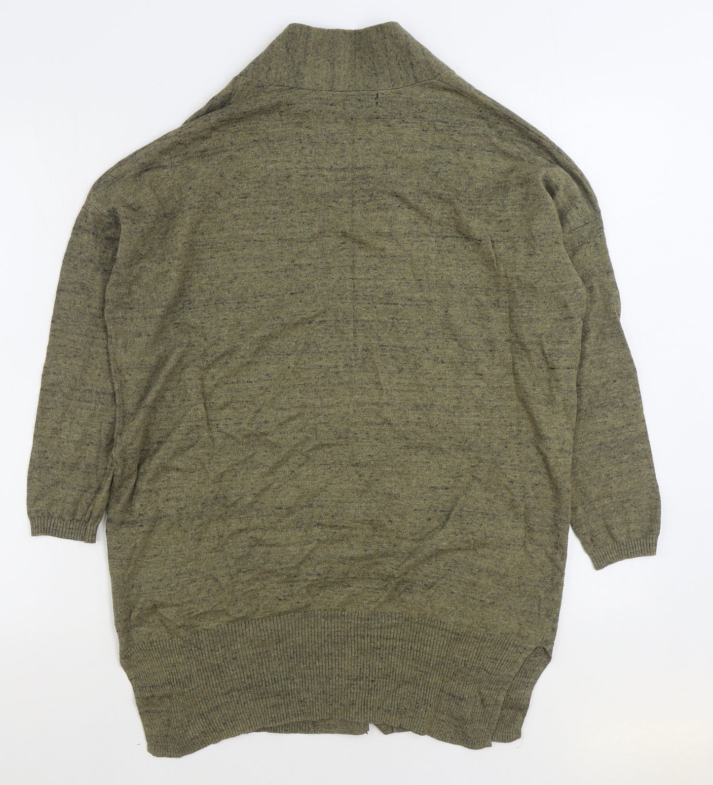 Atmosphere Womens Green V-Neck Acrylic Cardigan Jumper Size 8