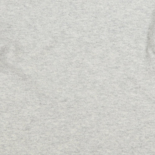 Marks and Spencer Womens Grey Round Neck Acrylic Pullover Jumper Size M