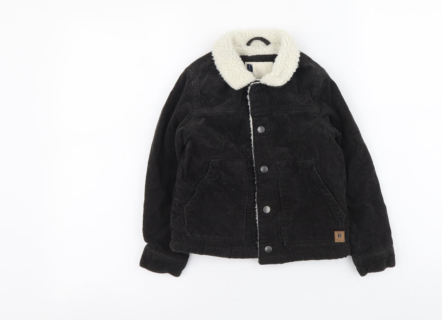NEXT Boys Brown Jacket Size 5-6 Years Button