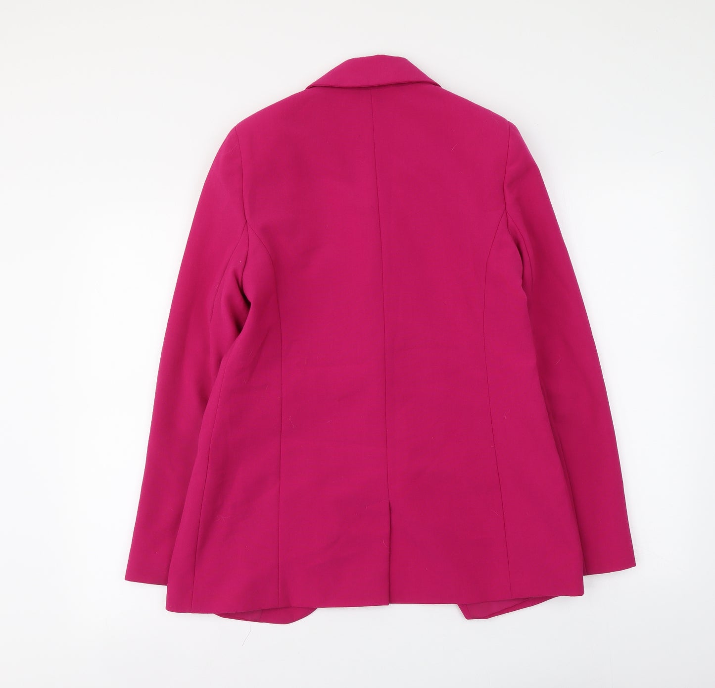Papaya Womens Pink Polyester Jacket Suit Jacket Size 10