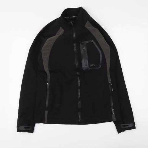 HART Womens Black Jacket Coat Size S Zip