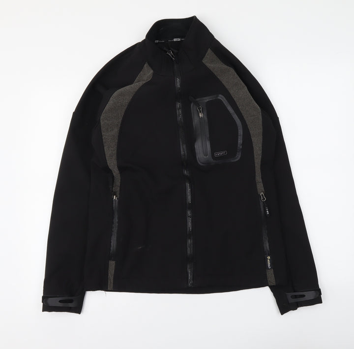 HART Womens Black Jacket Coat Size S Zip