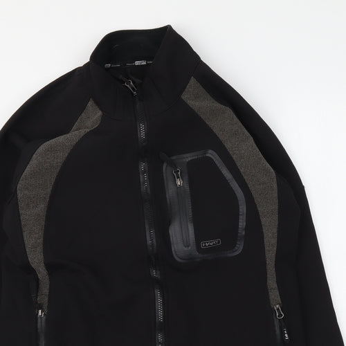 HART Womens Black Jacket Coat Size S Zip