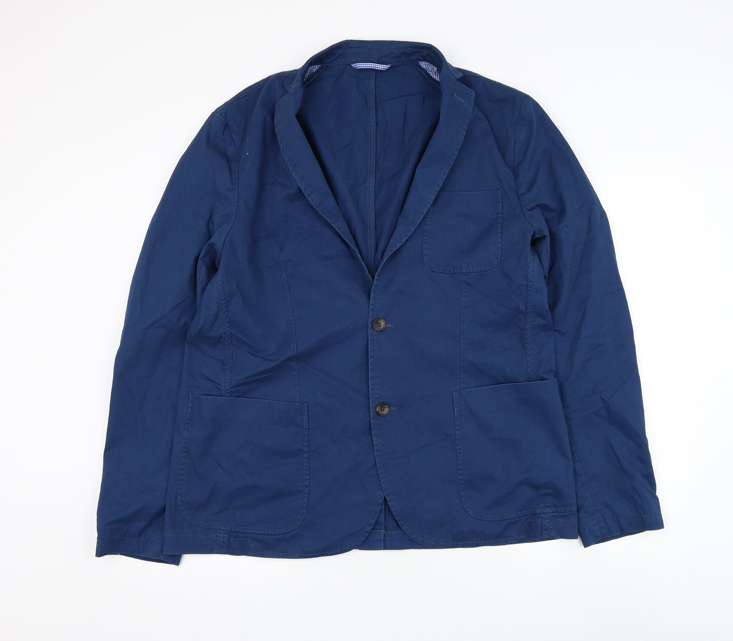 NEXT Mens Blue Jacket Blazer Size 44 Button