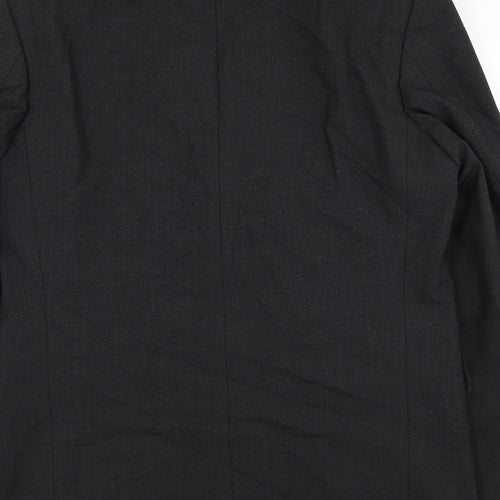 Armando Mens Grey Wool Jacket Suit Jacket Size 40