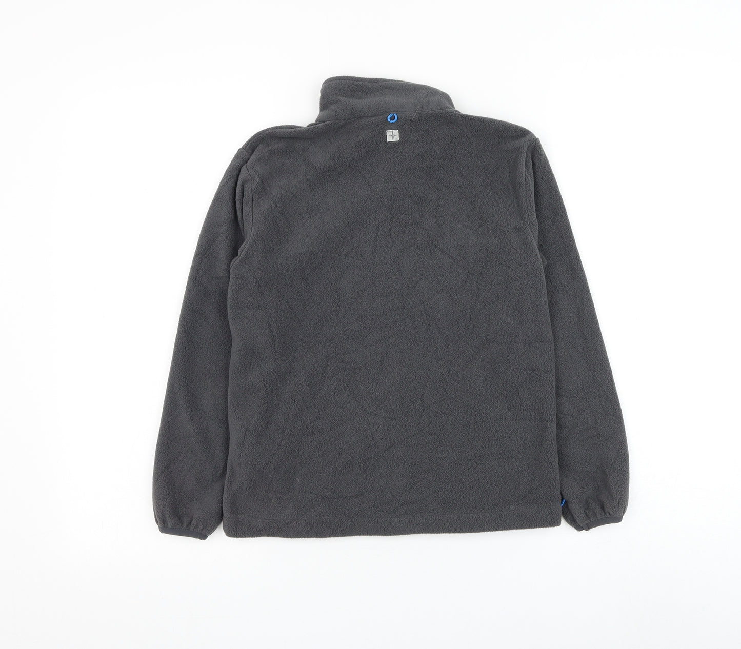 Mountain Warehouse Boys Grey Polyester Full Zip Sweatshirt Size 7-8 Years Zip
