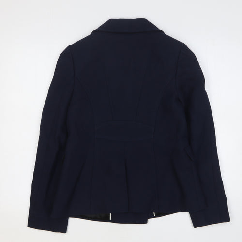 Banana Republic Womens Blue Cotton Jacket Blazer Size S
