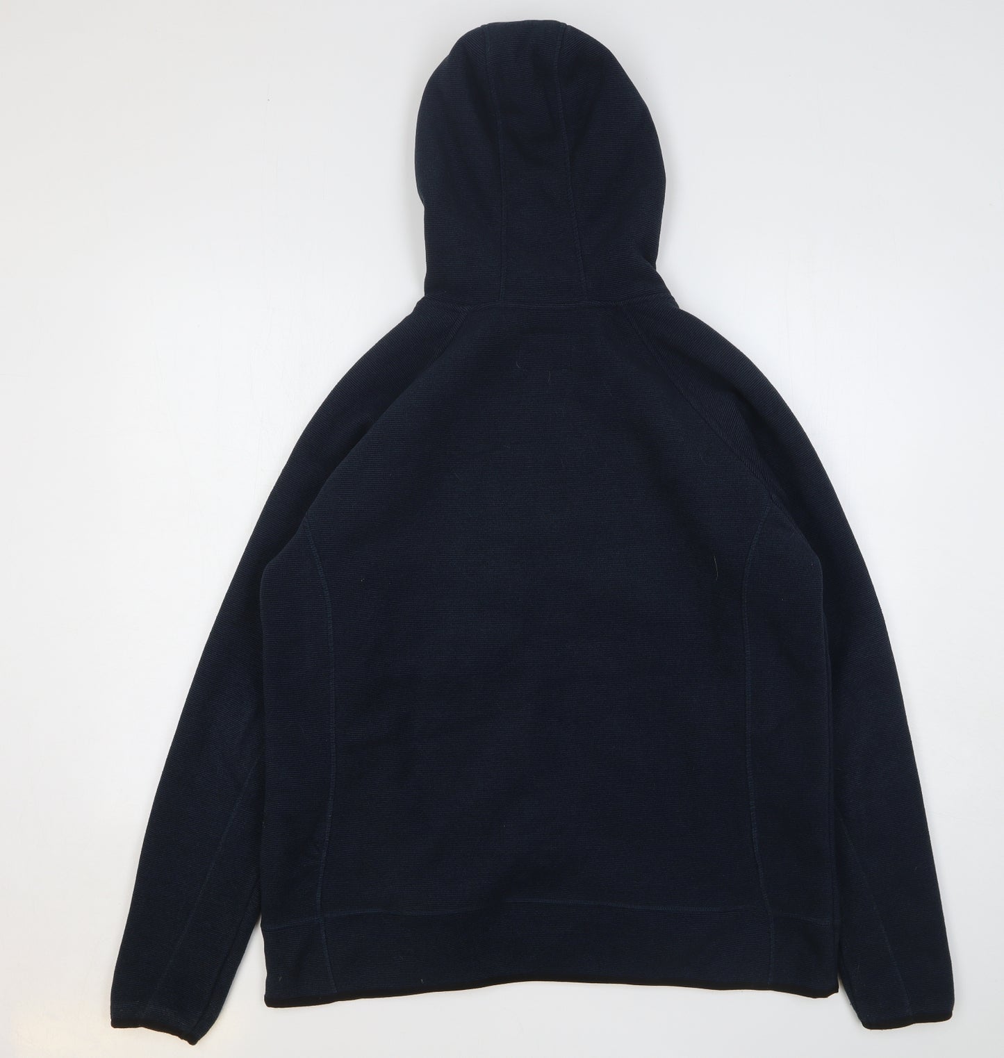 Kensington Mens Blue Polyester Full Zip Hoodie Size L