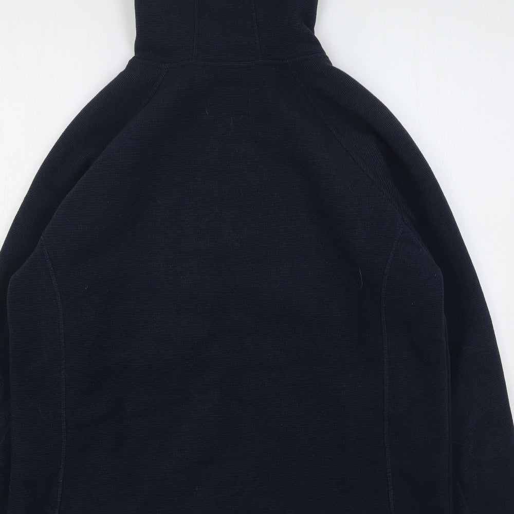 Kensington Mens Blue Polyester Full Zip Hoodie Size L