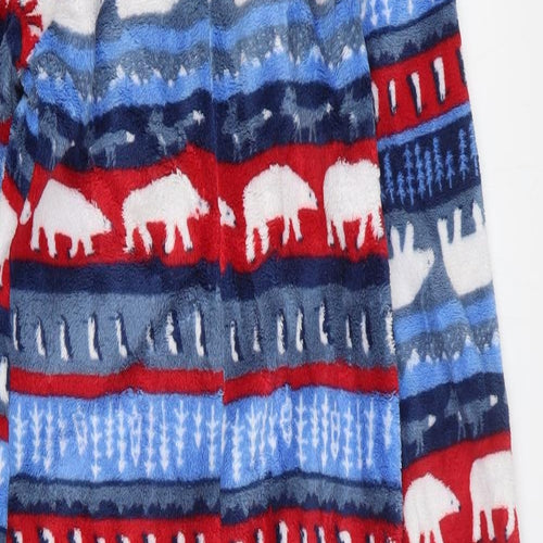 John Lewis Boys Multicoloured Fair Isle Polyester One Piece Size 11 Years Zip - Polar Bear
