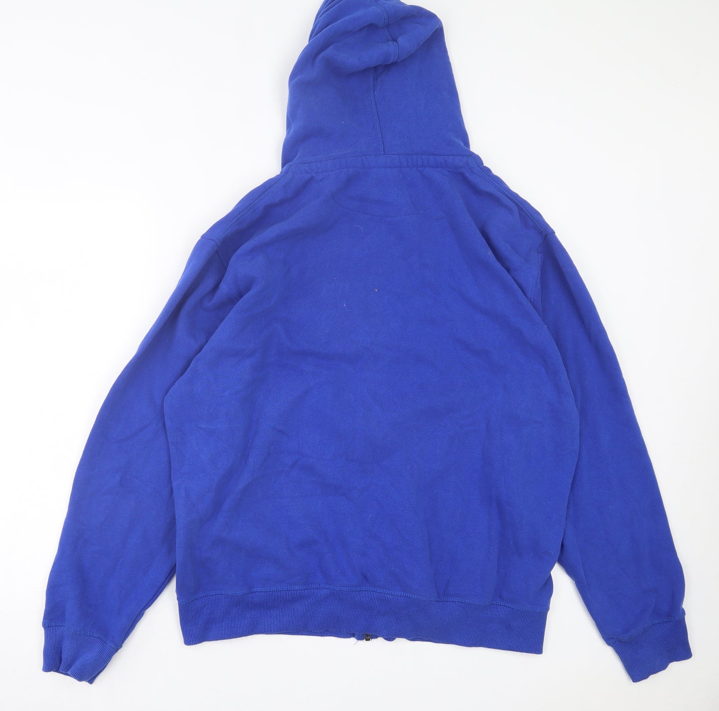 Trespass Mens Blue Cotton Full Zip Hoodie Size 2XL