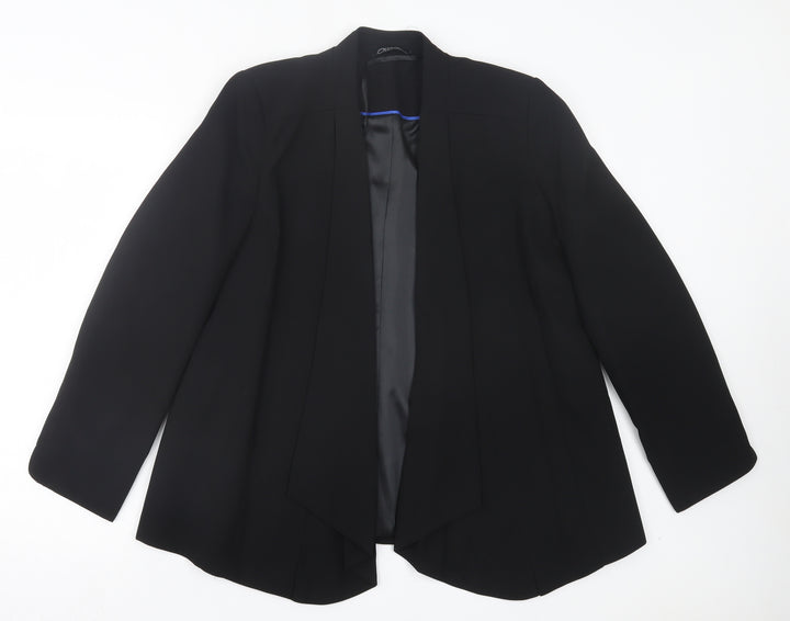 Bonmarché Womens Black Jacket Blazer Size 14