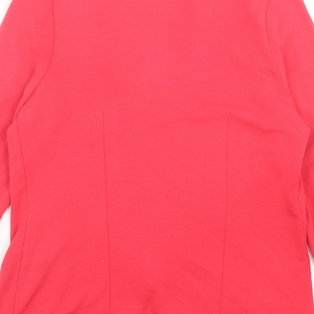 Wallis Womens Pink Jacket Blazer Size S