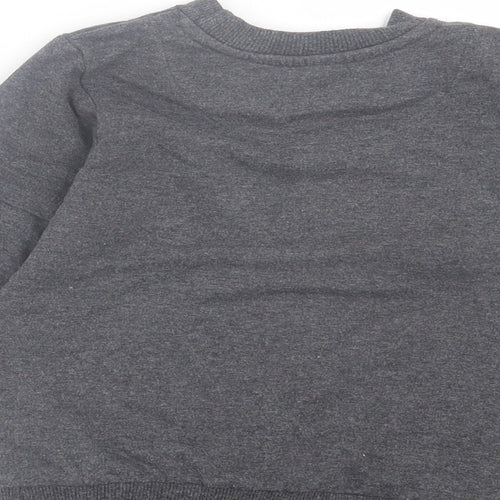 Very Boys Grey Cotton Pullover Sweatshirt Size 2-3 Years Pullover - No Way